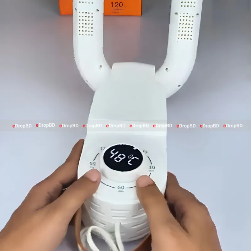 Portable Electric Shoe Dryer with Timer and Handle Multi Functional Boot Dryer
