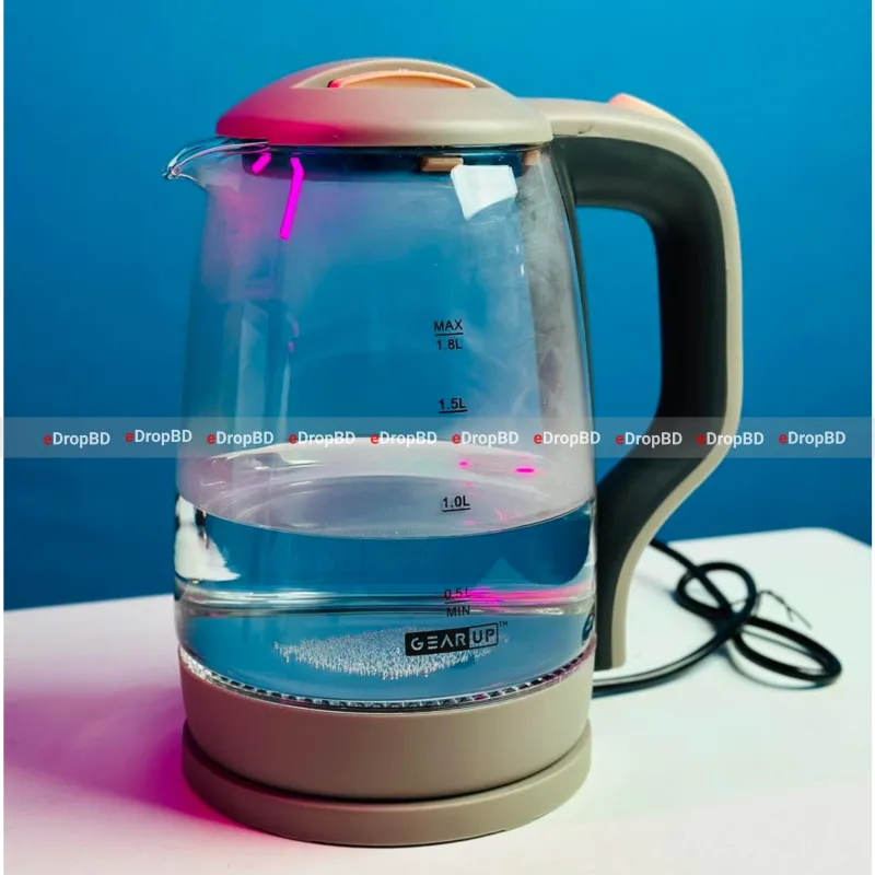 GearUP GK15 Electric Glass Kettle 1.8L (1500W)